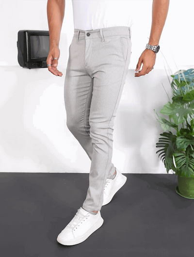 VertoFlex™ – męskie spodnie typu slim fit z elastycznym wykończeniem
