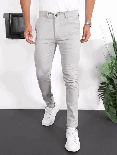 VertoFlex™ – męskie spodnie typu slim fit z elastycznym wykończeniem