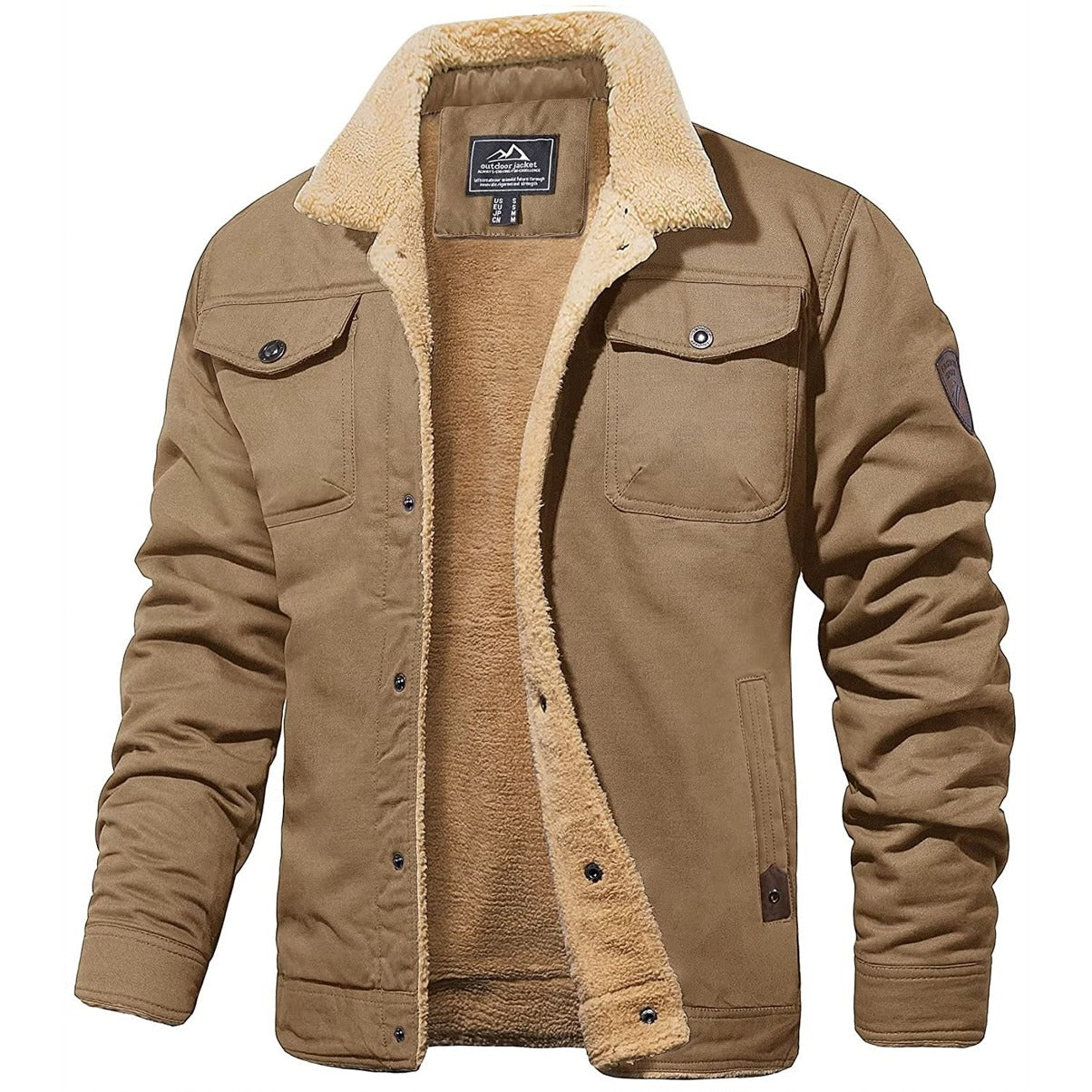 BORYS | Kurtka fleece bomber