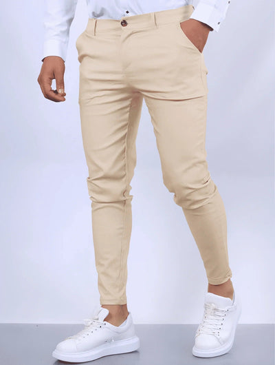 VertoFlex™ – męskie spodnie typu slim fit z elastycznym wykończeniem