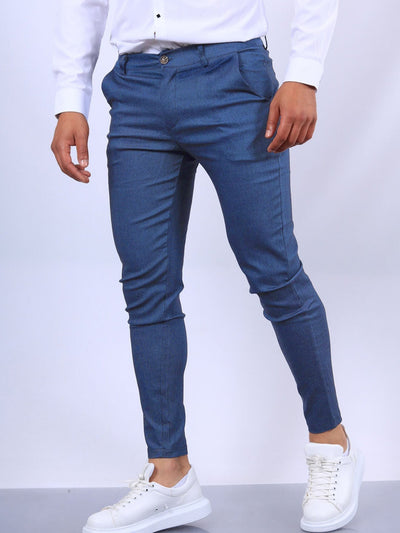 VertoFlex™ – męskie spodnie typu slim fit z elastycznym wykończeniem
