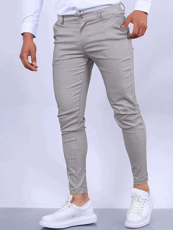VertoFlex™ – męskie spodnie typu slim fit z elastycznym wykończeniem