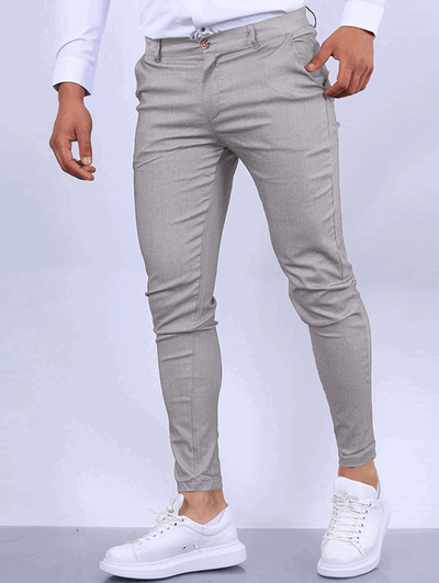VertoFlex™ – męskie spodnie typu slim fit z elastycznym wykończeniem